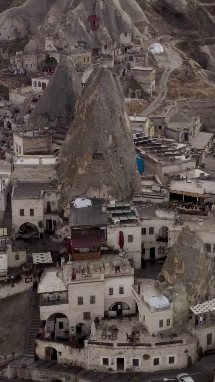 터키 의 카파도키아 의 공중 사진