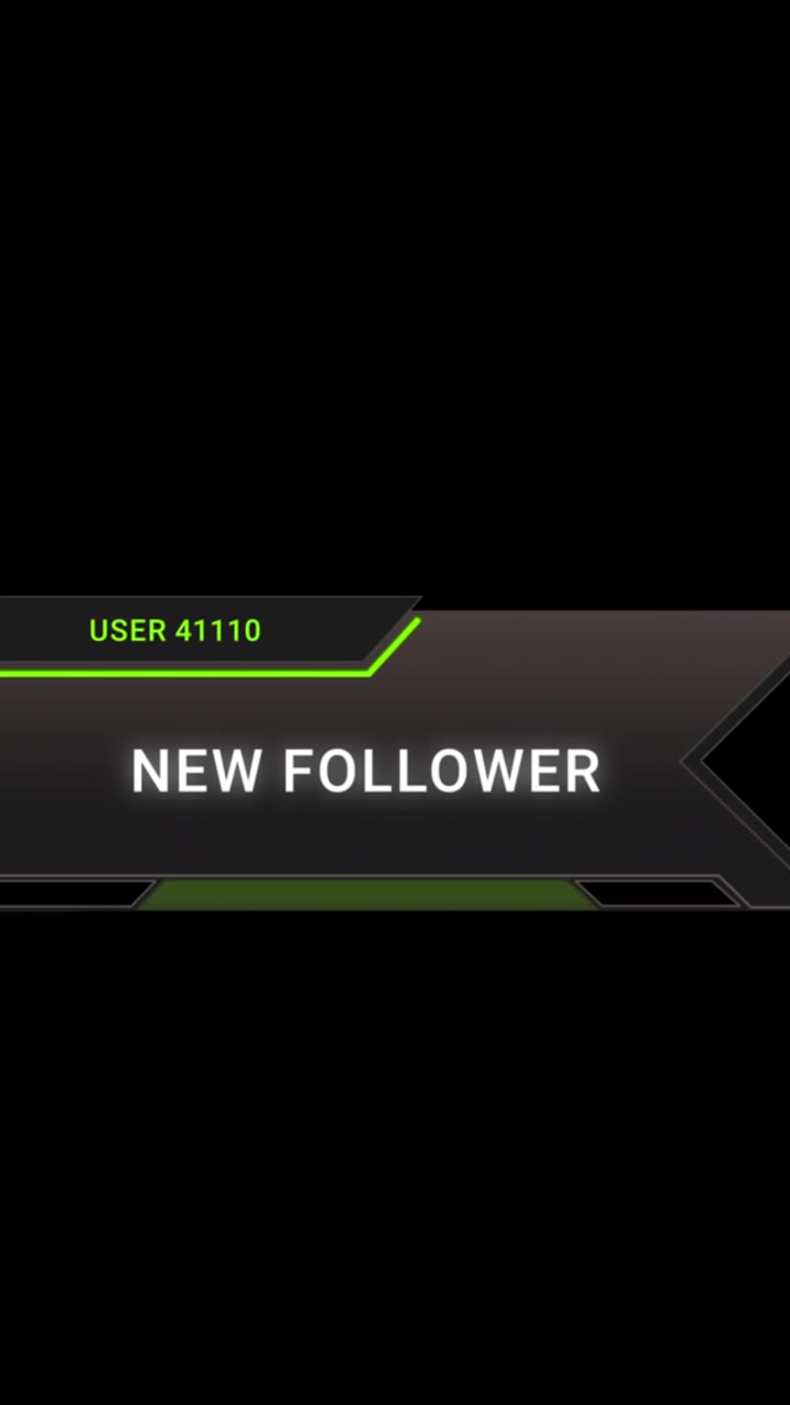 Animation of social media icons and texts over black background