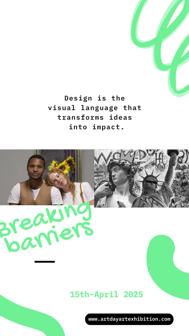 Art Exhibition and Design Event Poster