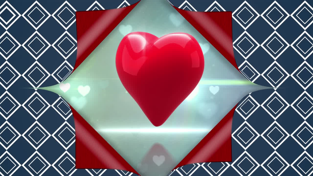 animación de papel pintado azul