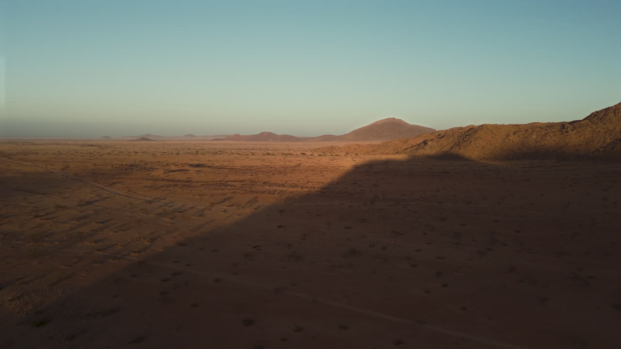 Desert Landscape at Sunrise