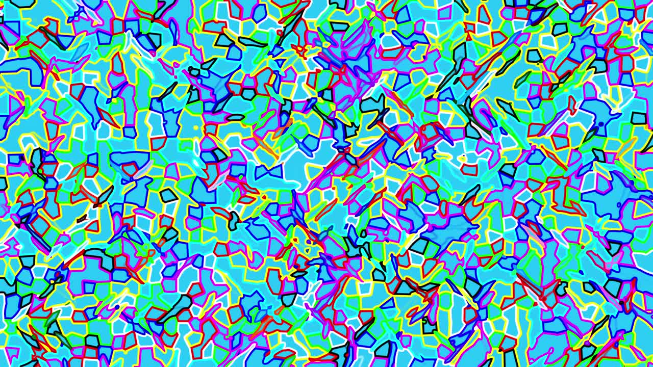 Hypnotism. Hypnosis. Kaleidoscopic looping