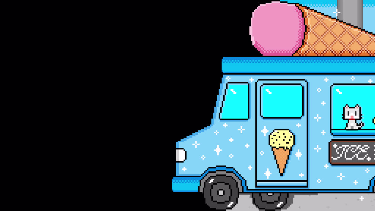 Pixel ice wagon Daytime Transitions. 1080p - 30 fps - Alpha Channel (1).mov