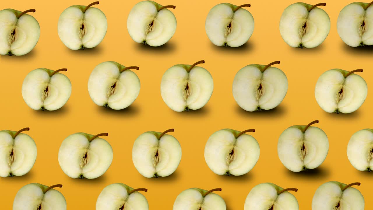 Background from fresh apples