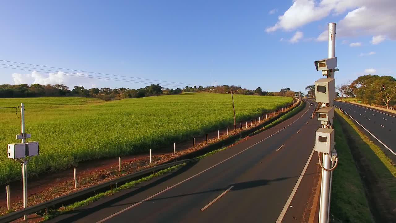 Traffic Enforcement Cameras on Rural Road