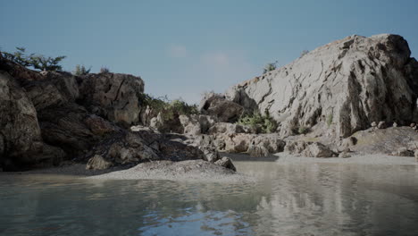 aerial view of the dramatic coastline at the cliffs