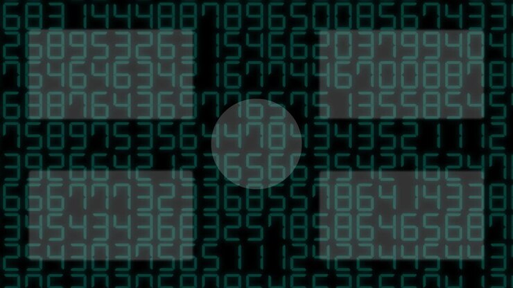 Random number end card ending screen motion graphics