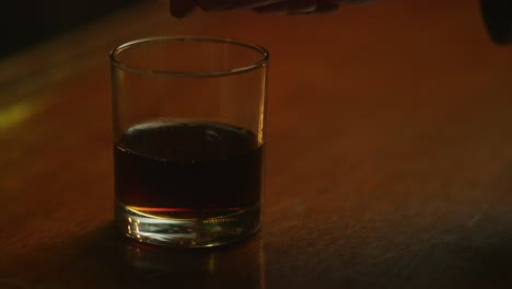 a fly drowns in a glass of liquid