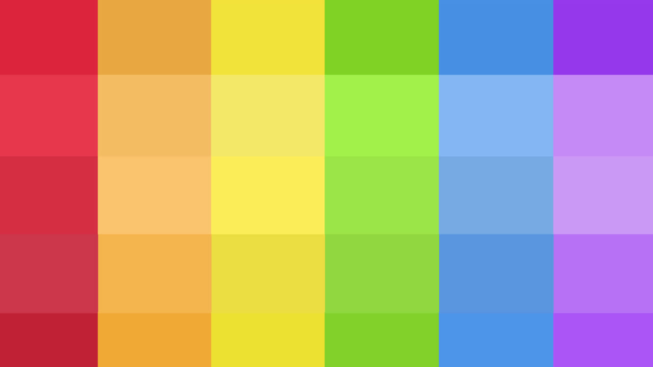 lgbtq의 애니메이션 무지개 색상 줄무 ⁇