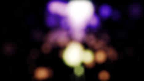 luces bokeh abstractas