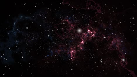 the surface of the moving nebula clouds in the universe