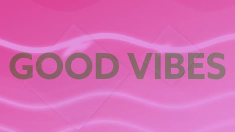 animación de vibraciones de texto en un fondo colorido