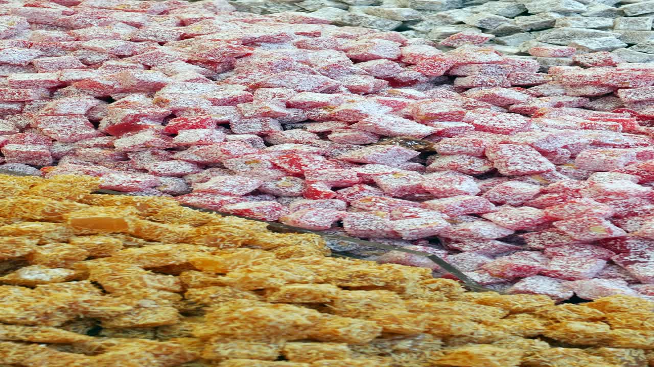 다양한 다채로운 터키의 즐거움