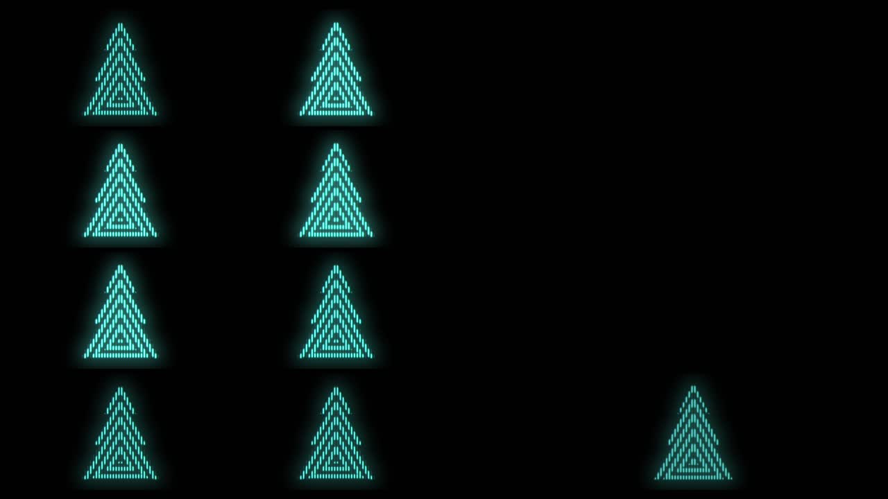 el patrón de los árboles de Navidad