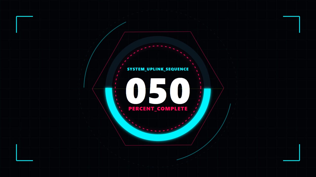 Digital Loading Progress Bar with Uplink Sequence Counter