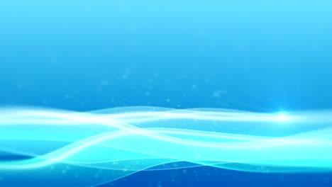 vector fractal rippling water surface with blurred waves background. 4k uhd seamless loop animation video.