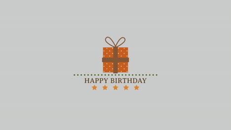 Animated-closeup-Happy-Birthday-text-on-holiday-background