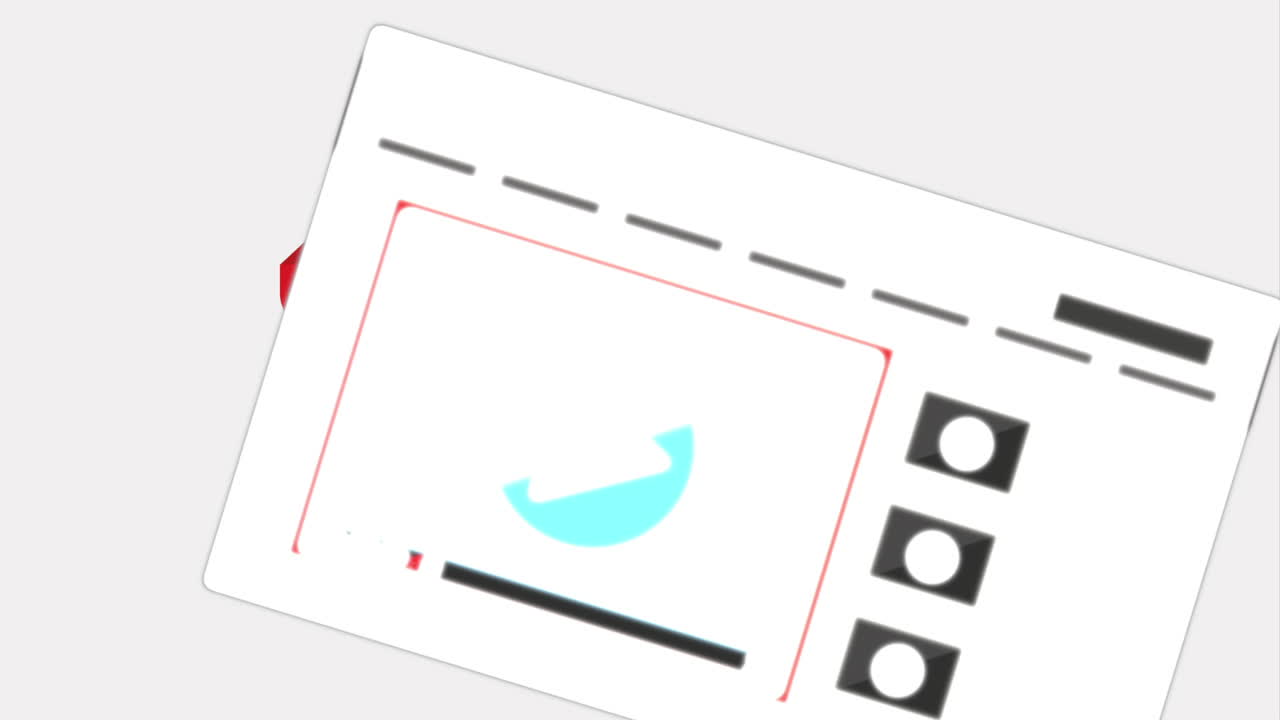 Online Shop on a Laptop