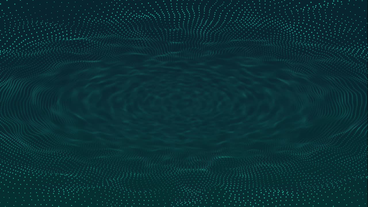 beautiful abstract wave technology digital network background with turquoise light digital effect corporate concept