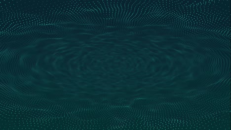 beautiful abstract wave technology digital network background with turquoise light digital effect corporate concept
