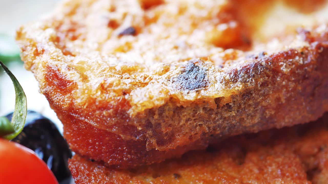 크립시 프라이드  (프랑스 토스트) 의 클로즈업