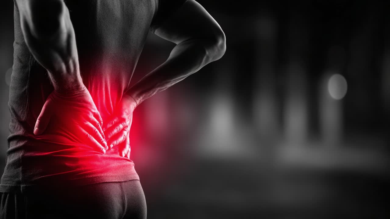 A Visual Representation of Lower Back Pain: Highlighting the Struggles of Individuals Coping with Discomfort and Uncertainty in Everyday Life