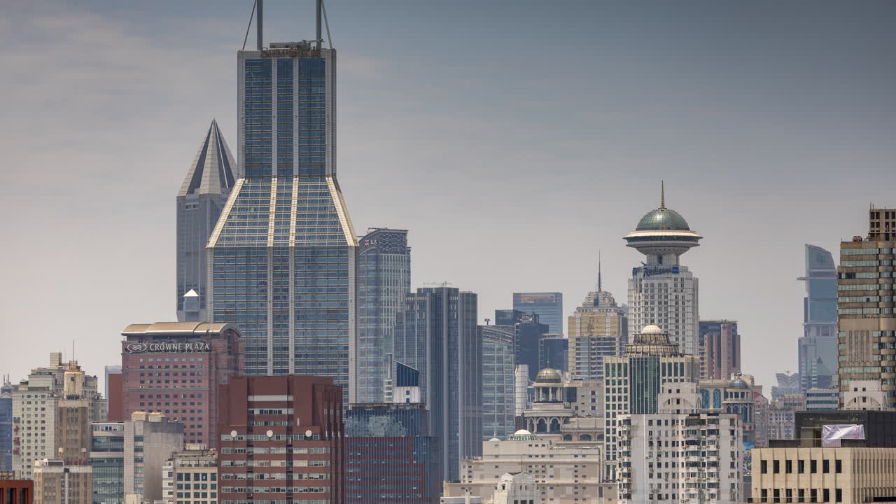 Timelapse of the amazing Shanghai city skyline