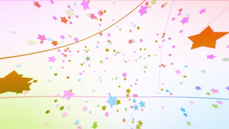 fondo del efecto abstracto de la partícula pop