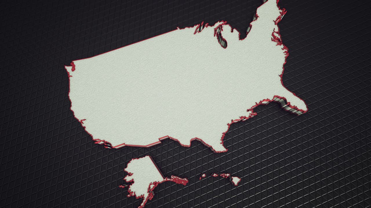 mapa de fondo de los estados unidos 4k