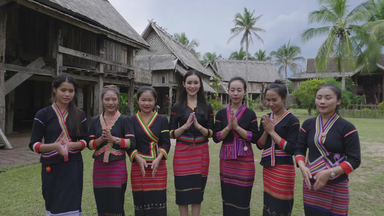 Thai Women in Traditional Attire