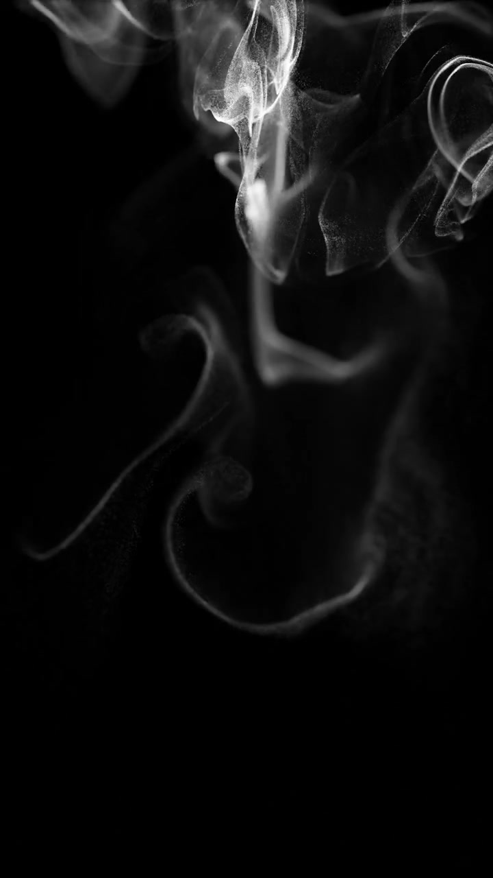 Sovrapposizione a scorrimento di fumo realistico a particelle