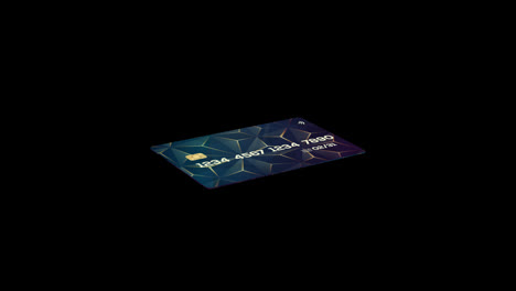 Kreditkarte-Bankkarte-Für-Online-Zahlung-Bargeldabhebung-Animationsvideo-Transparenter-Hintergrund-Mit-Alphakanal.