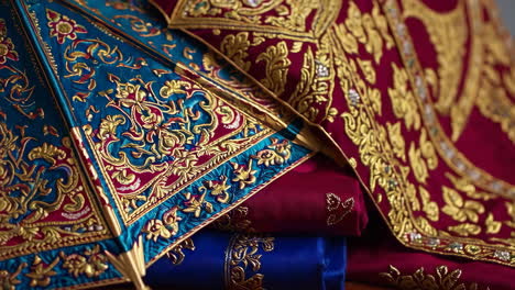 ornate traditional thai textiles