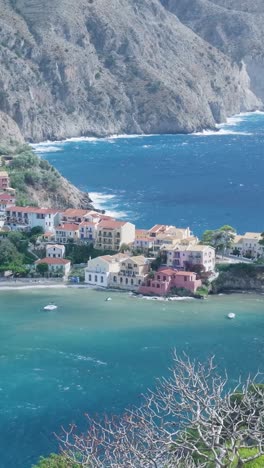 coastal village in greece