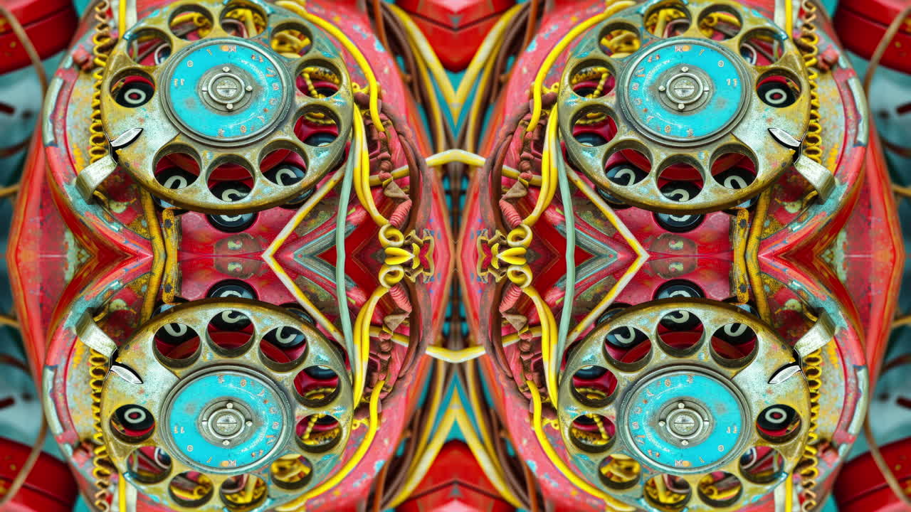 teléfonos rotativos retro