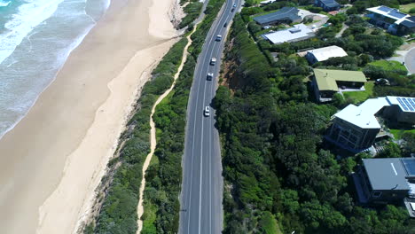 Drone-Seguimiento-De-Coches-En-Great-Ocean-Road