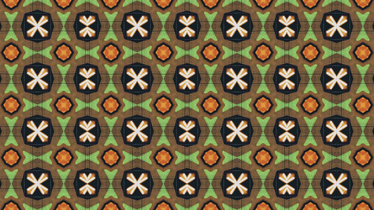 hermosos patrones de moda para su video musical. fondos animados. superposiciones en bucle