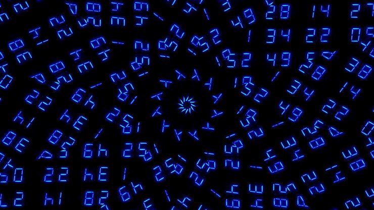Abstract Number Spiral 14