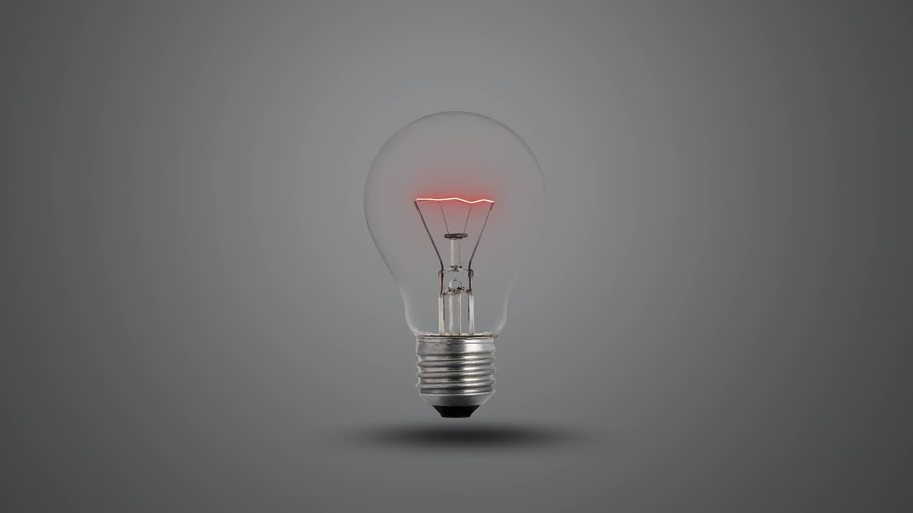 Green energy concept of the bulb