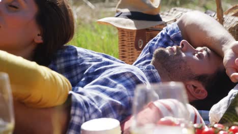 couple sleeping in olive farm 4k