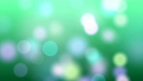 animación en bucle de bokeh colorido (turquesa)