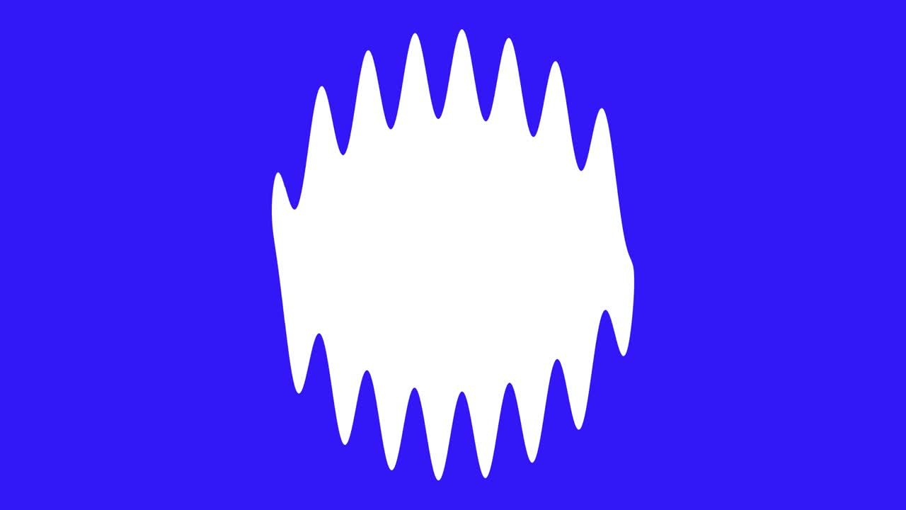 파동 루프 재료 애니메이션 모션 그래픽