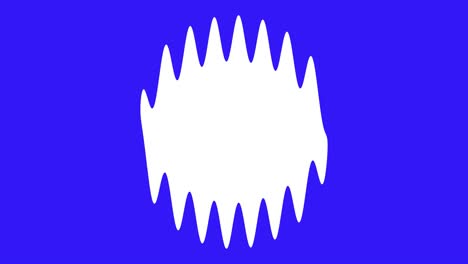 wave loop material animation motion graphics