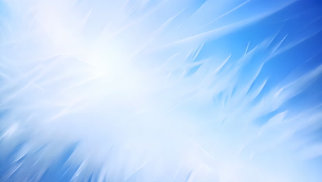 blurred blue sky with white clouds