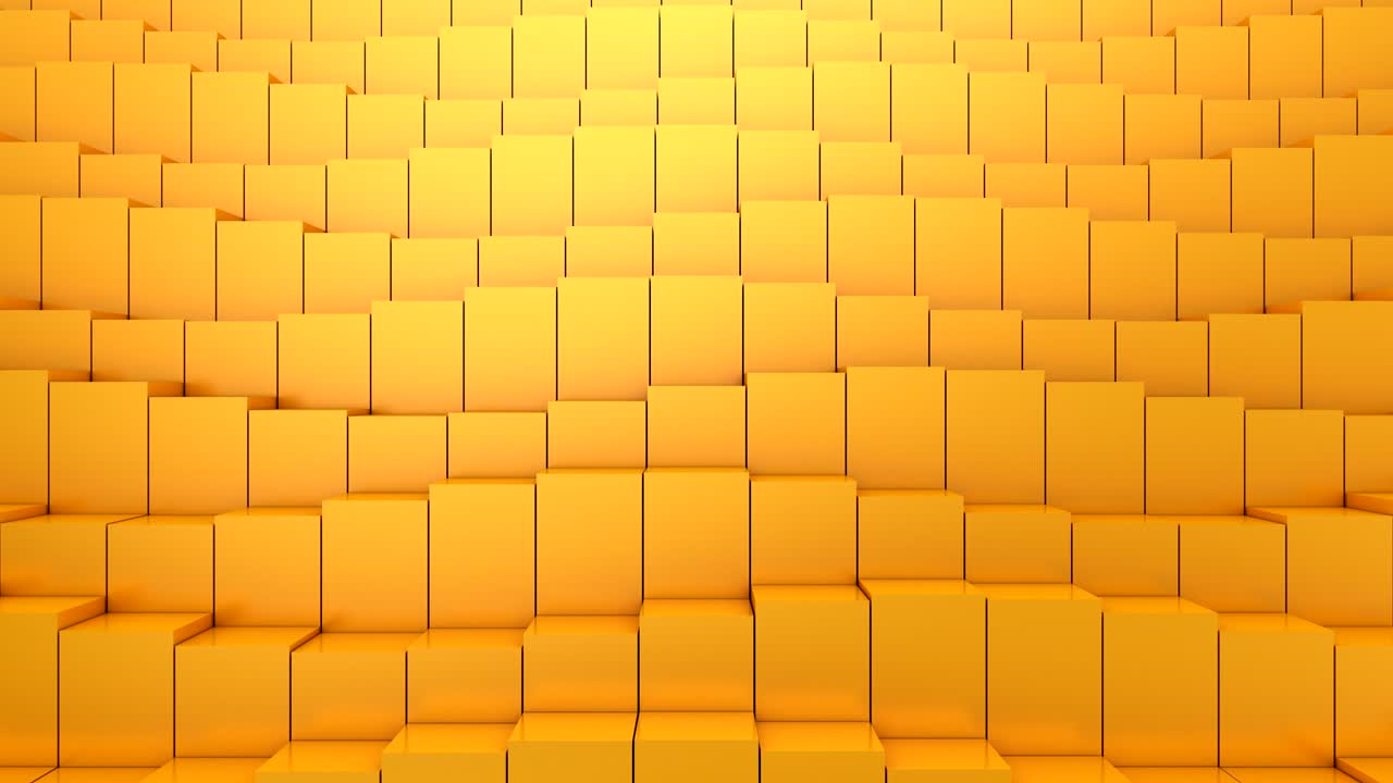 las cajas forman una onda