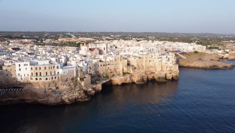 Historical-wonder-Polignano-a-mare-village-on-the-limestone-cliffs-of-Italy