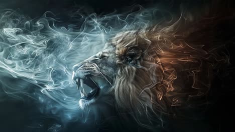 majestic lion portraits