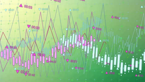 Animación-De-Análisis-De-Datos-Financieros-Y-Del-Mercado-De-Valores-Sobre-Fondo-Degradado-Verde