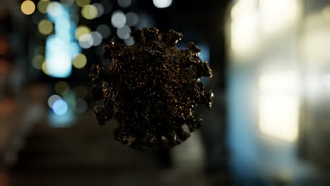 coronavirus covid 19 cuarentena en calles vacías de la ciudad