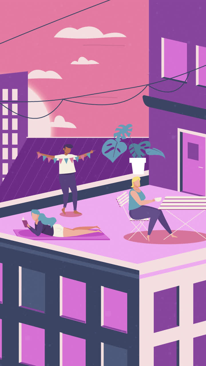 Rooftop Relaxation in the City